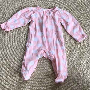 Carter’s Newborn Sheep Footie Zip-up Pajamas